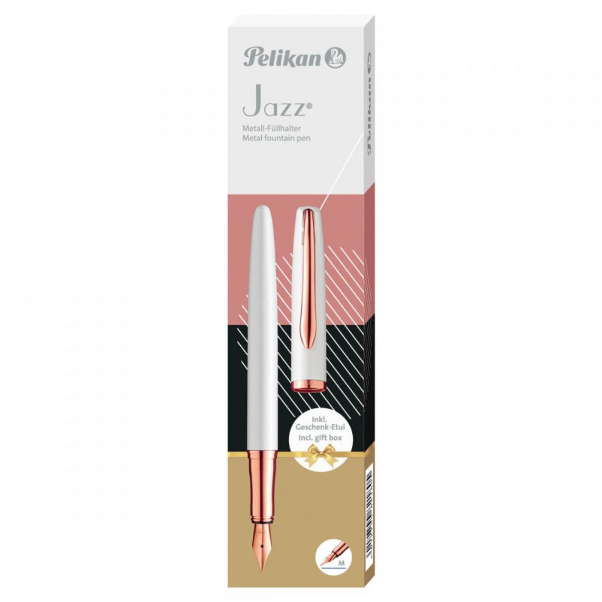 Caneta Tinteiro Pelikan Jazz - Edição Limitada - Pearl