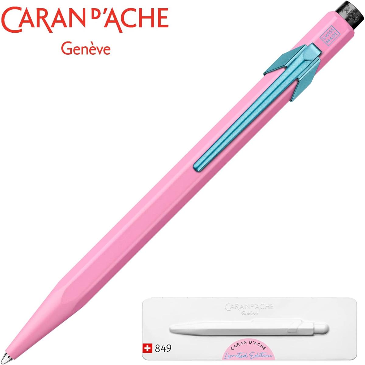Caneta Caran D´Ache 849 Claim Your Style - Rosa Hibisco