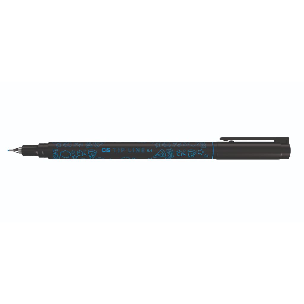 Caneta de Ponta Fina Cis Tipline - 10 Cores
