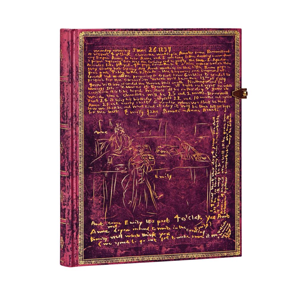 Caderno Paperblanks Ultra - The Brontë Sisters - Sem Pauta
