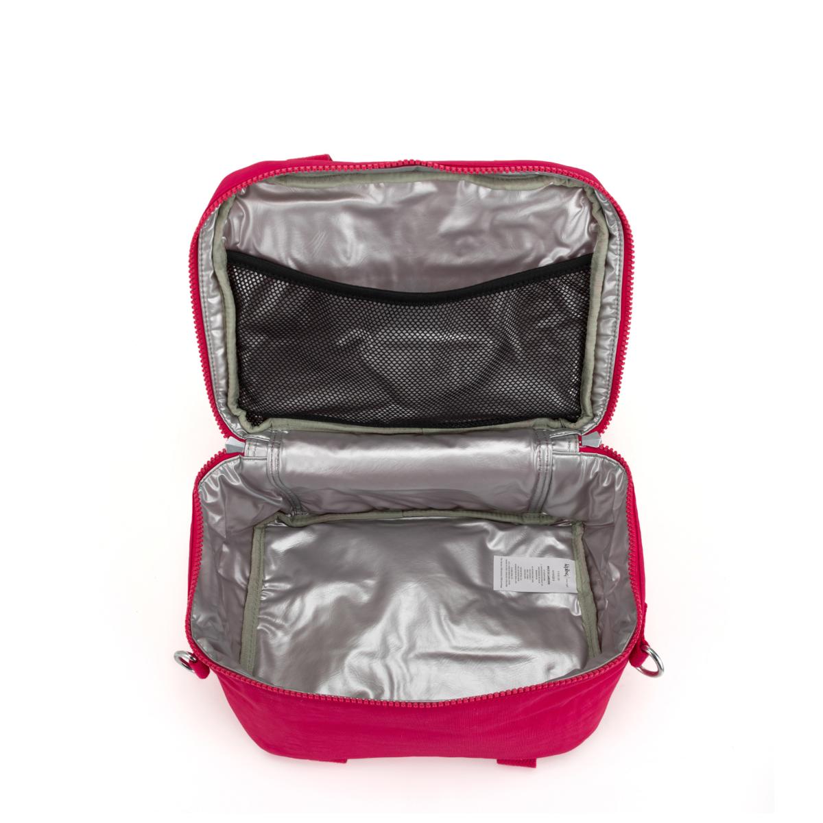 Lancheira Kipling Miyo- True Pink - Rosa