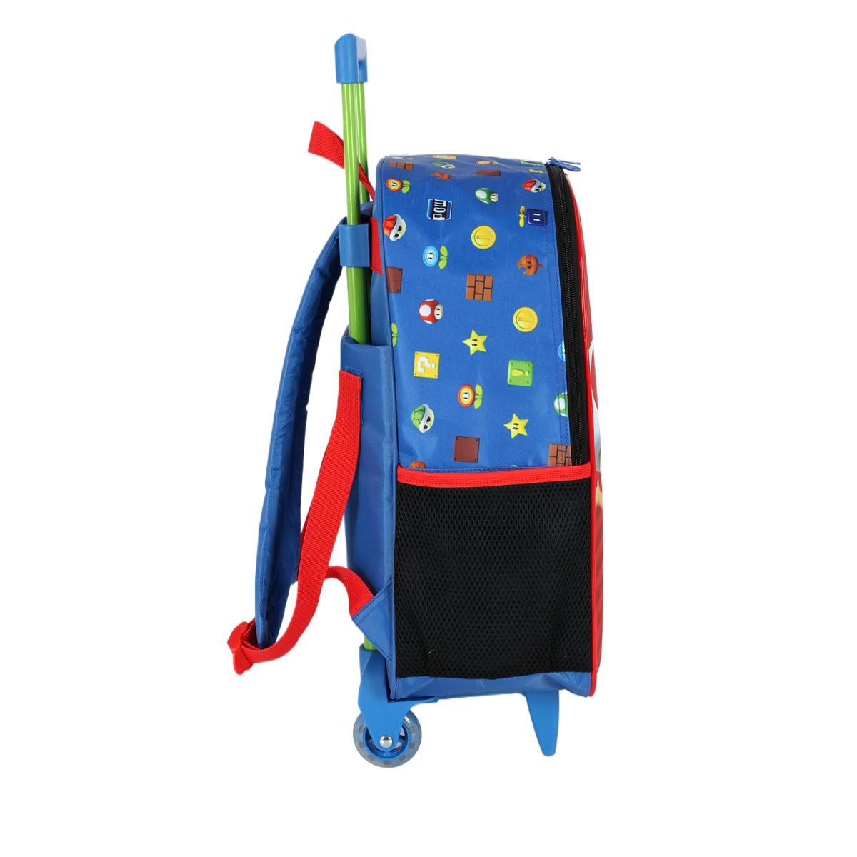 Mochila com Rodas Super Marios Bros - Power Up