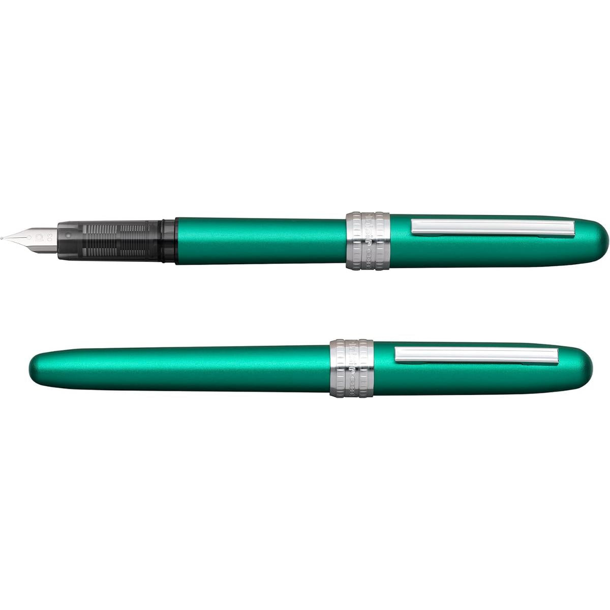 Caneta Tinteiro Platinum Plaisir 0,5 - Teal Green