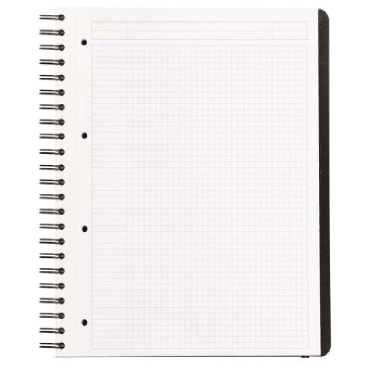 Caderno Rhodia Quadriculado Pro Book - Preto - A4+