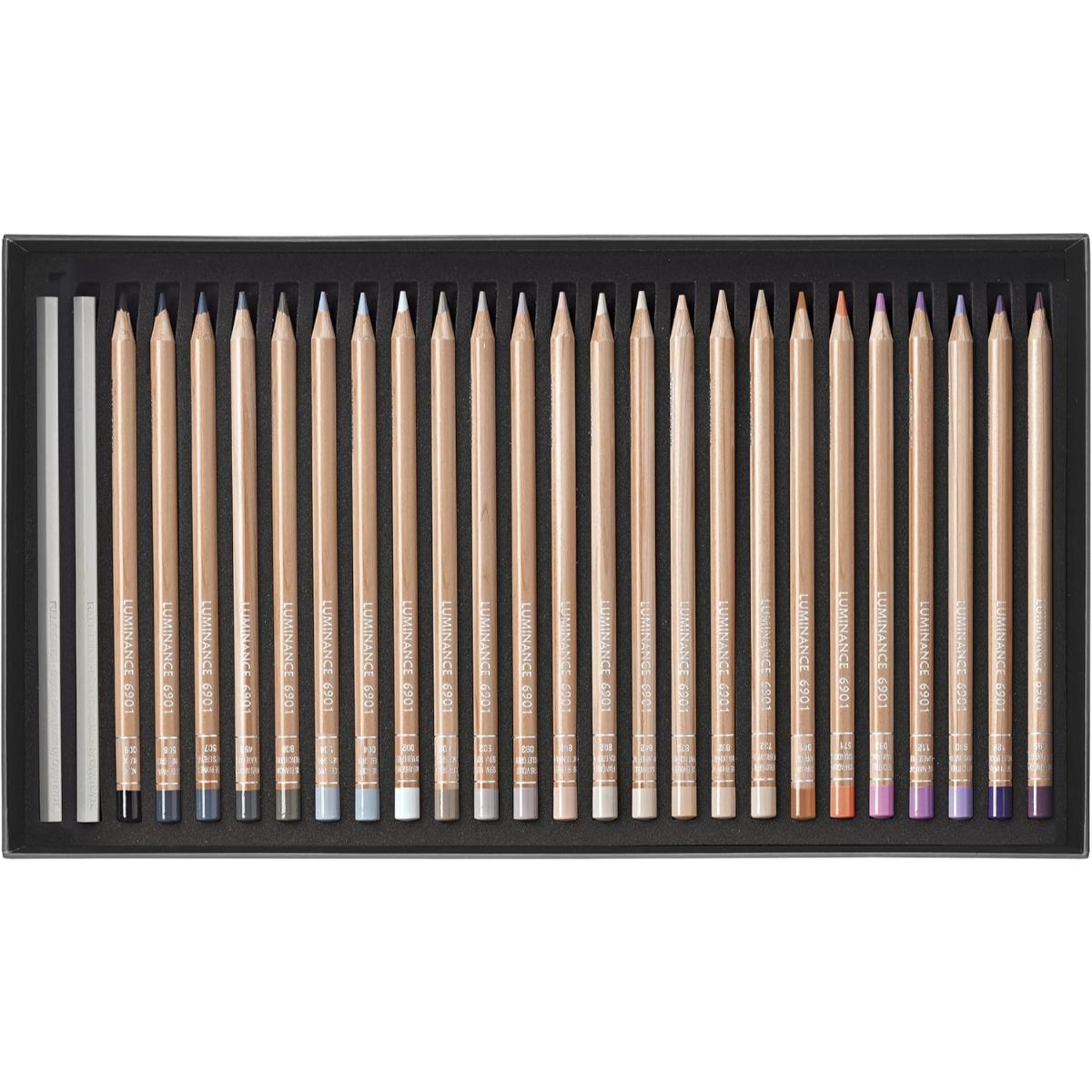 Lápis de Cor Caran D´Ache Luminance - 76 Cores