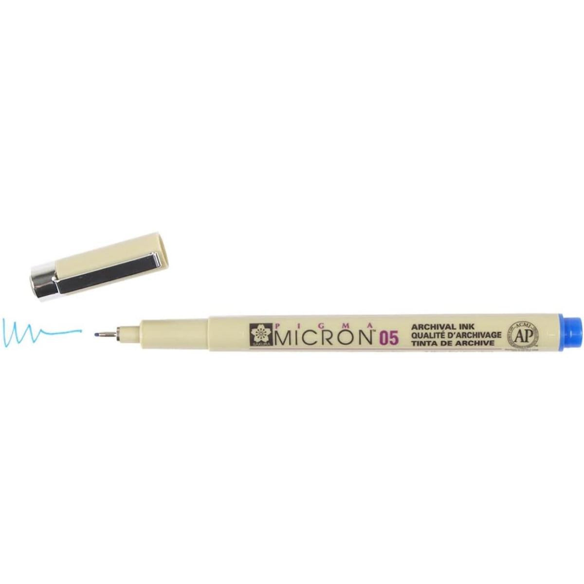 Caneta Pigma Micron 0,5 Azul - Sakura