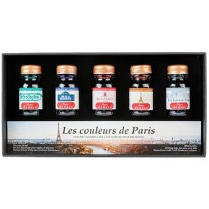 Tinta Para Caneta Tinteiro Herbin Cores de Paris - 5 Cores