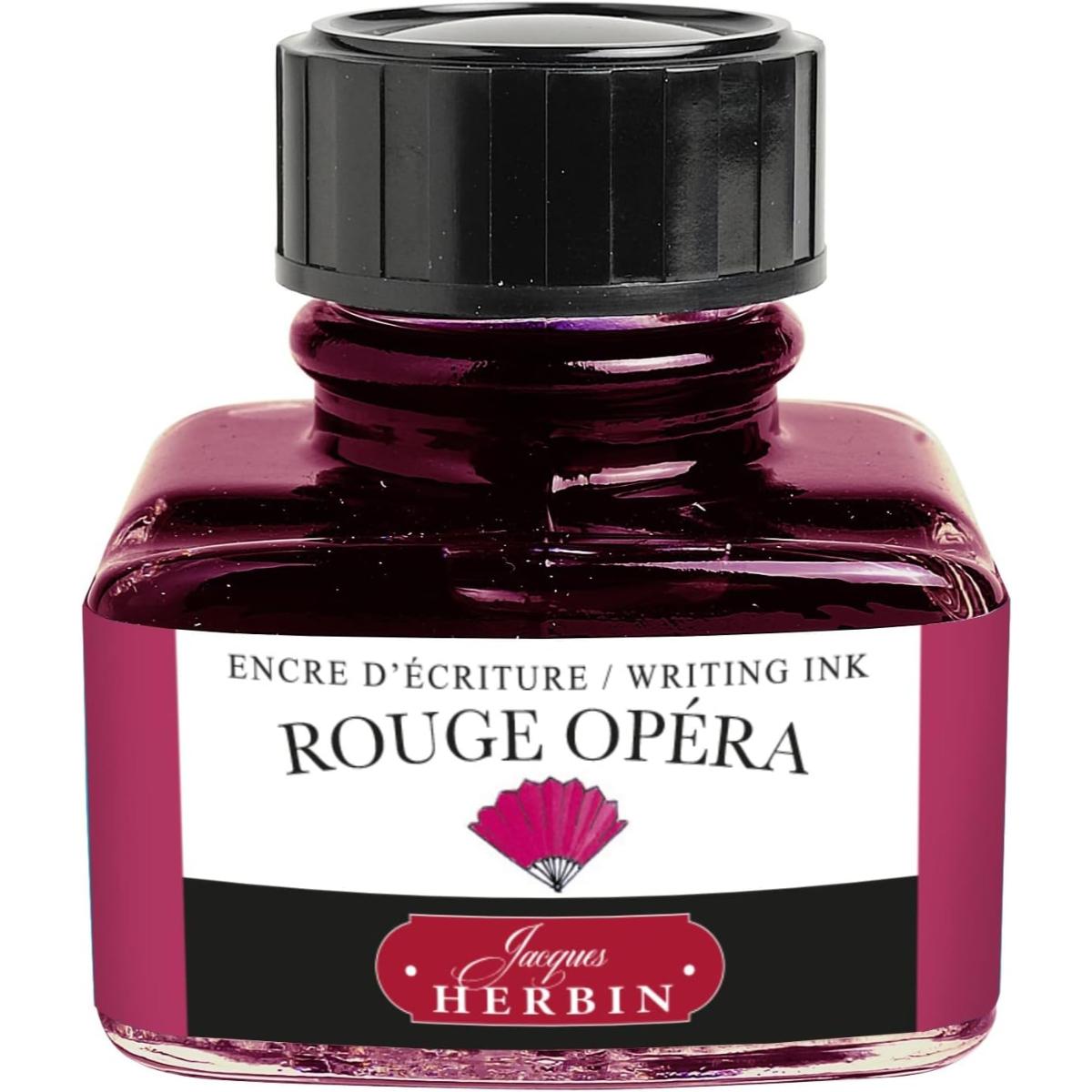 Tinta Para Caneta Tinteiro Herbin 30ml - Rouge Opera