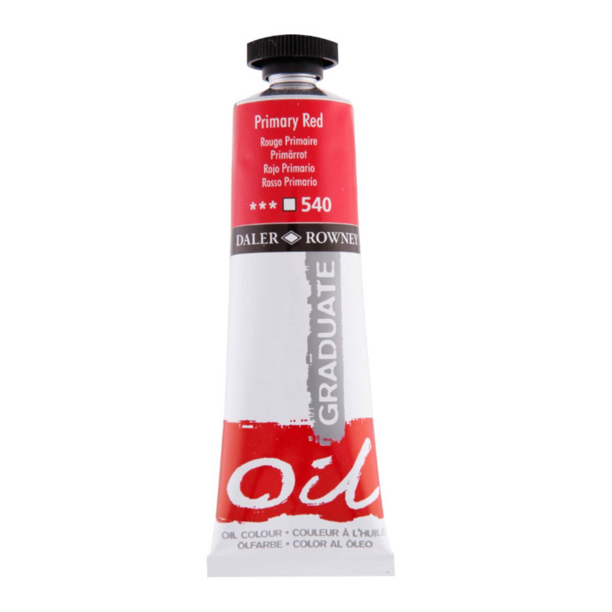 Tinta Óleo Graduate - Daler & Rowney 38ml - Cores