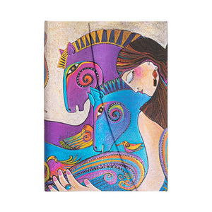 Caderno Paperblanks Midi - Maria and Mares - Sem Pauta