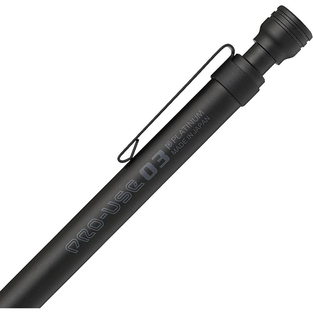 Lapiseira Platinum Pro Use 1 - 0,3mm - Matte Black - MSDB-1500A 1