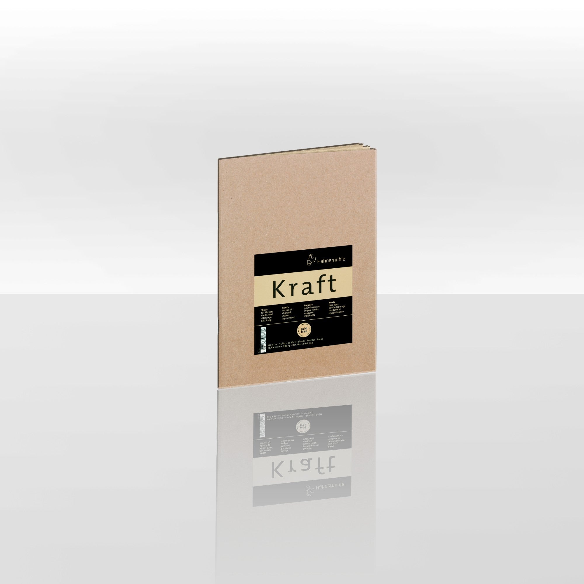 Sketch Booklet Kraft Hahnemühle - A5 - 120g/m² - 20 Folhas
