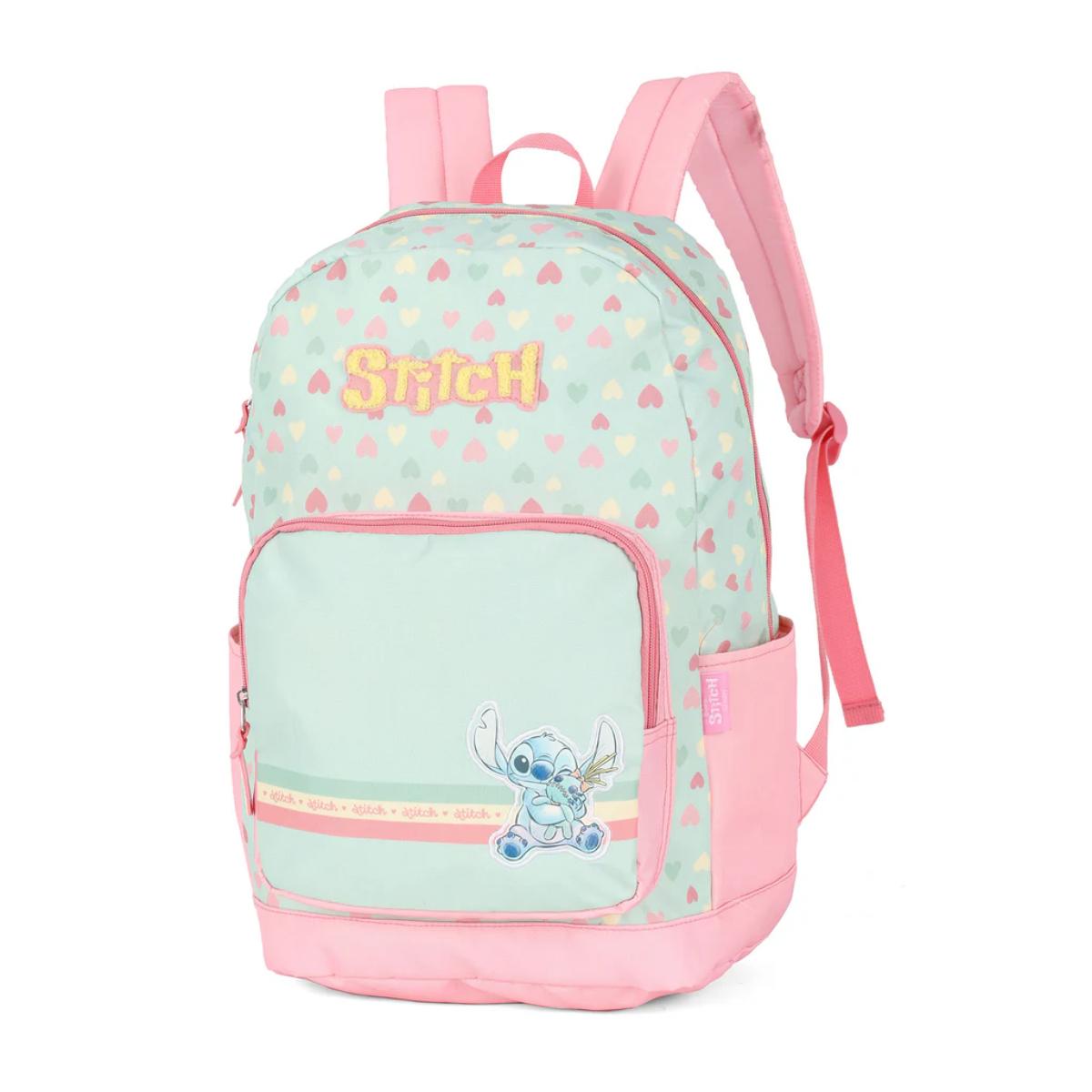 Mochila Stitch - Up4You - Verde - SC0100UN