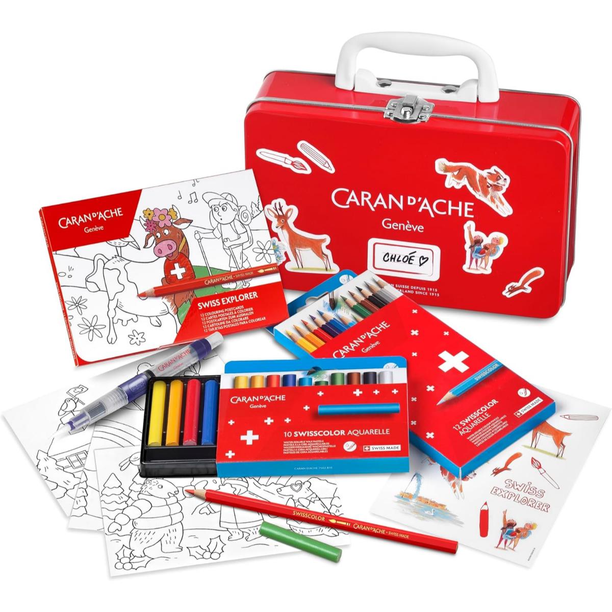 Maleta Criativa Caran D´Ache Swisscolor - Travel Kit - 300223