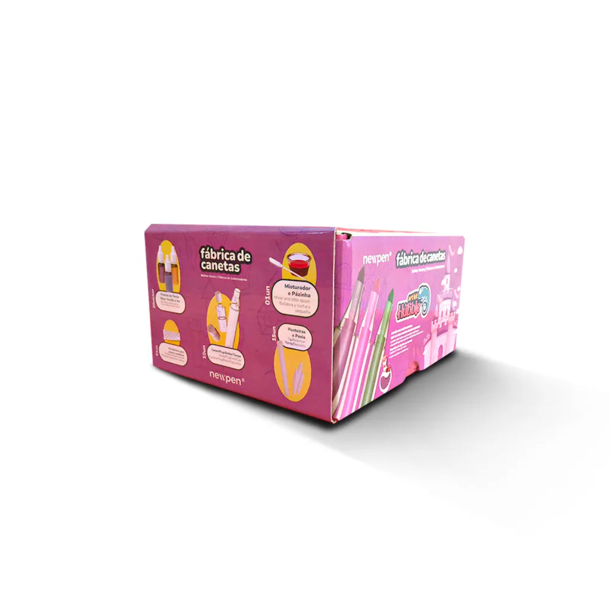 Art Kit Hubble Reino Mágico - A Fábrica de Canetas Perfumadas Newpen