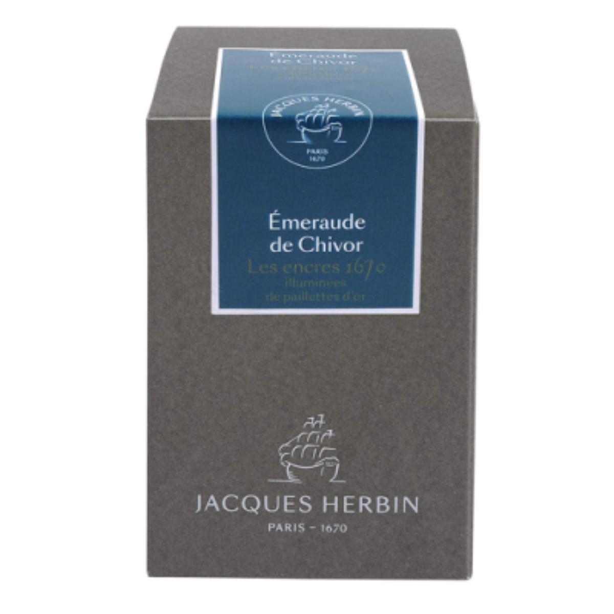 Tinta Para Caneta Tinteiro Herbin 1670 50ml - Émerald Of Chivor