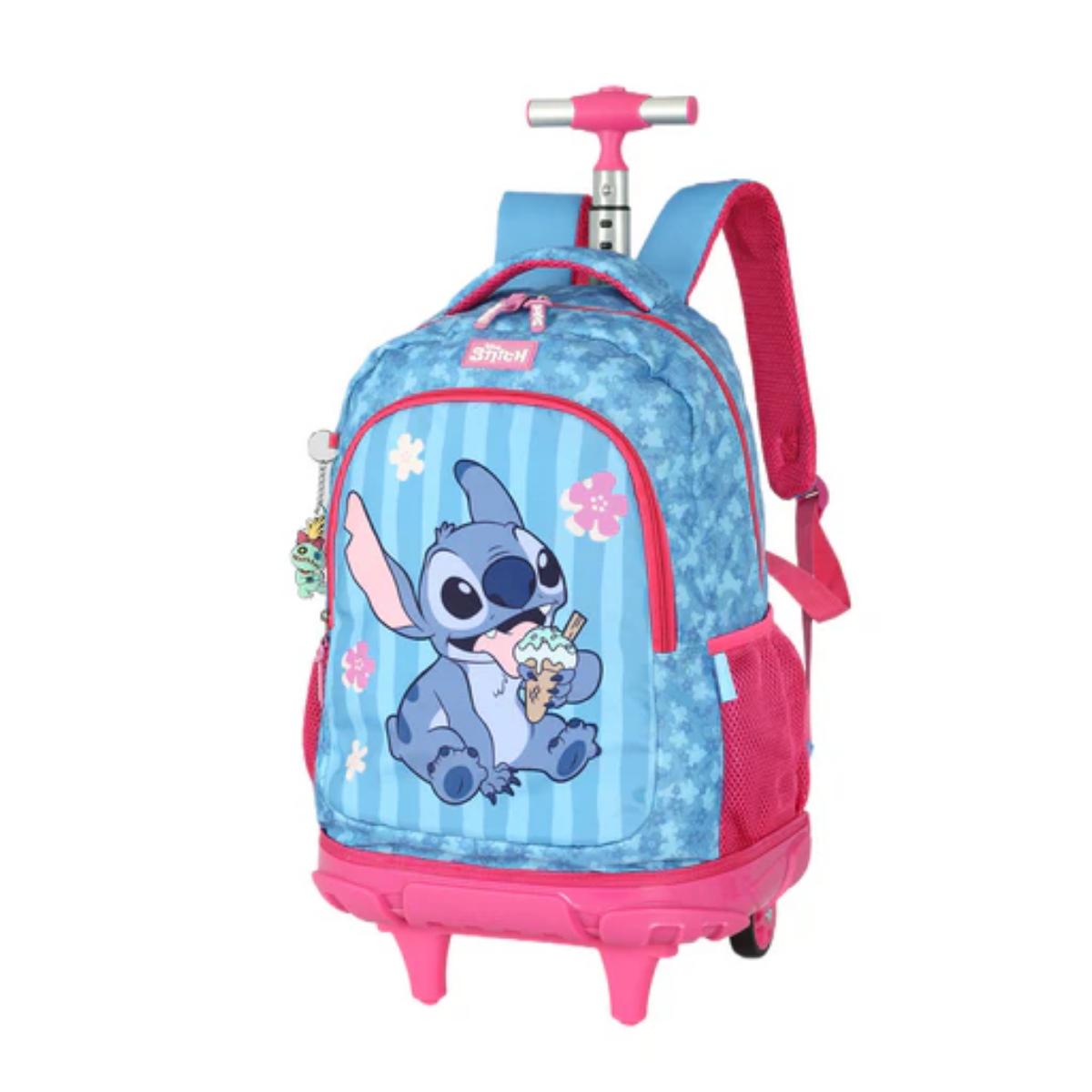 Mochila  Com Rodas Stitch - Up4You - Pink - SC0310UN
