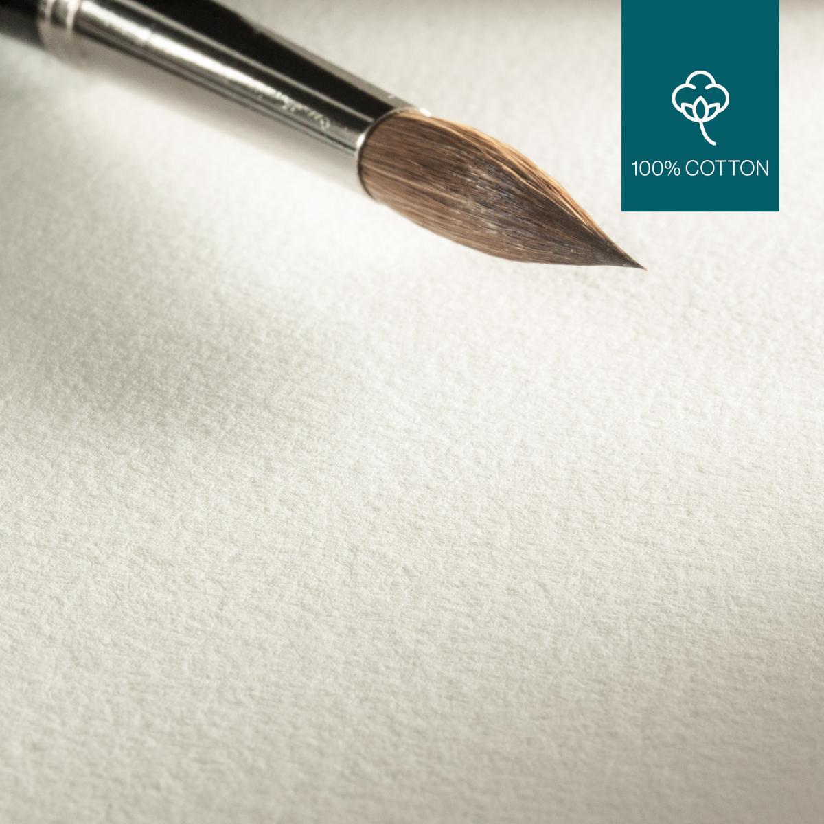 Sketchbook Hahnemühle Para Aquarela - 250g/m² - A5 30 fohas 100% Algodão