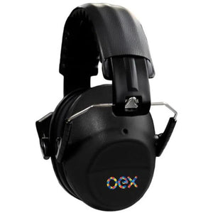 Abafador de Ruido Infantil AB100 - Protetor Auditivo Oex Brasil - Black
