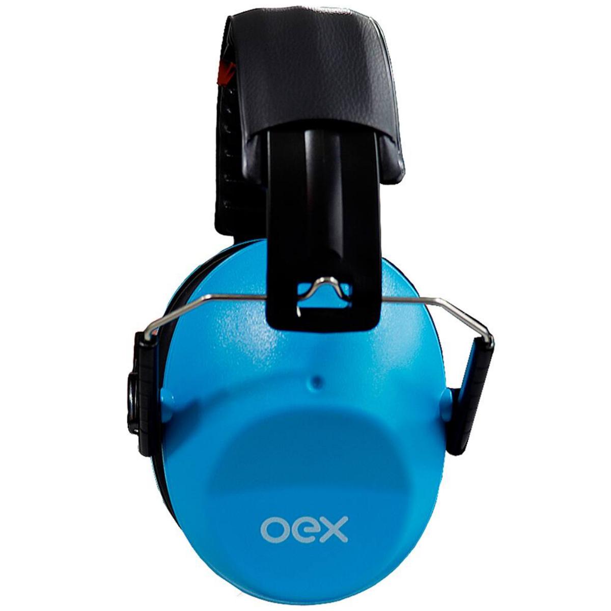 Abafador de Ruido Infantil AB100 - Protetor Auditivo Oex Brasil - Blue Oex
