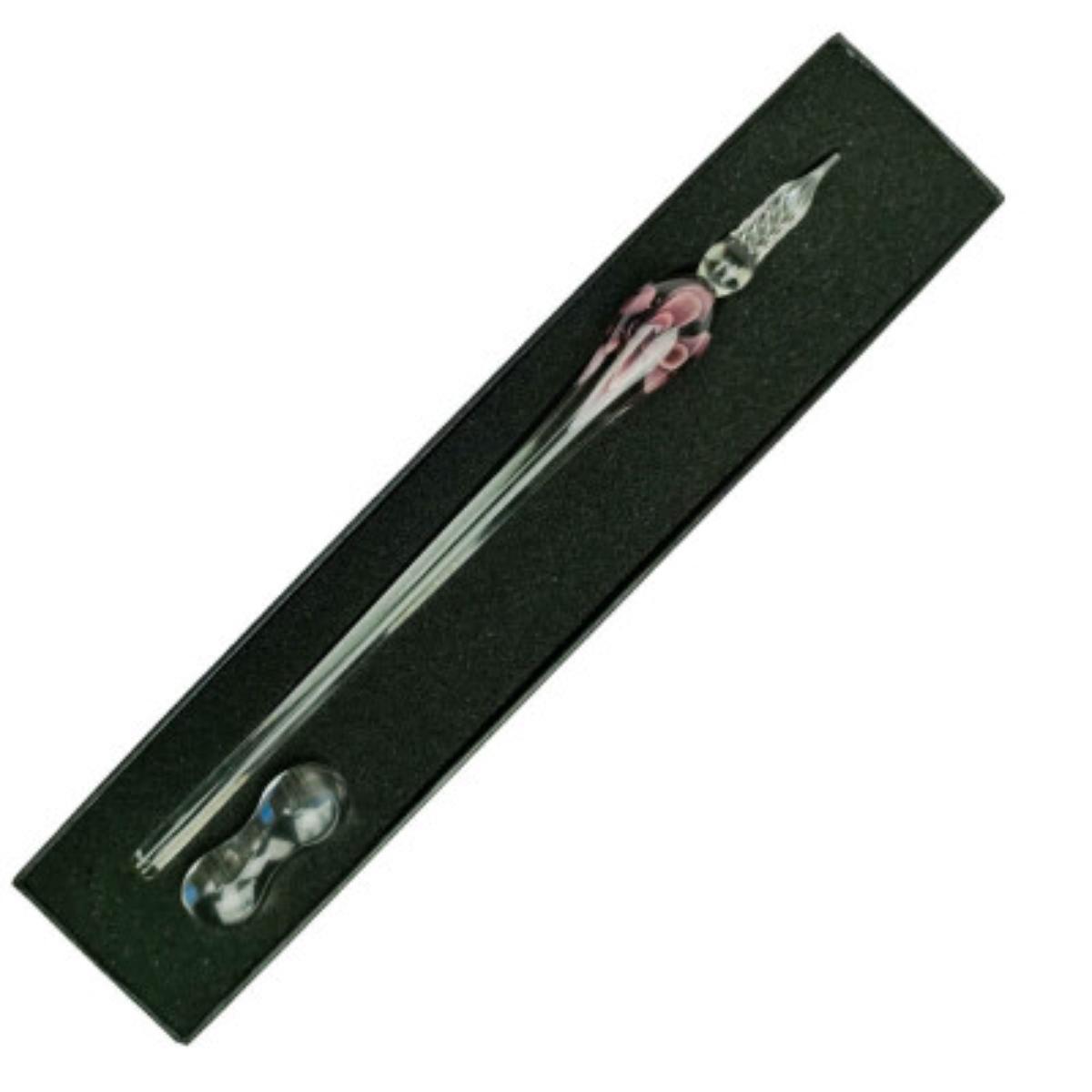 Pena Para Caligrafia - Vidro Floral Rosa- SFB02625