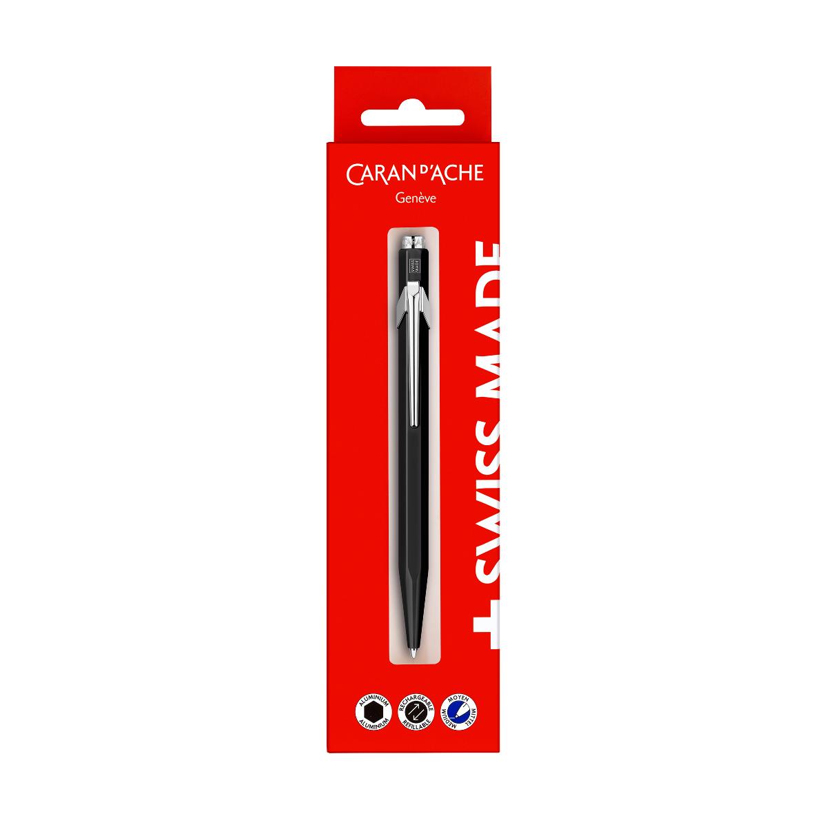 Caneta Caran D´ Ache 849 - Black - Esferográfica