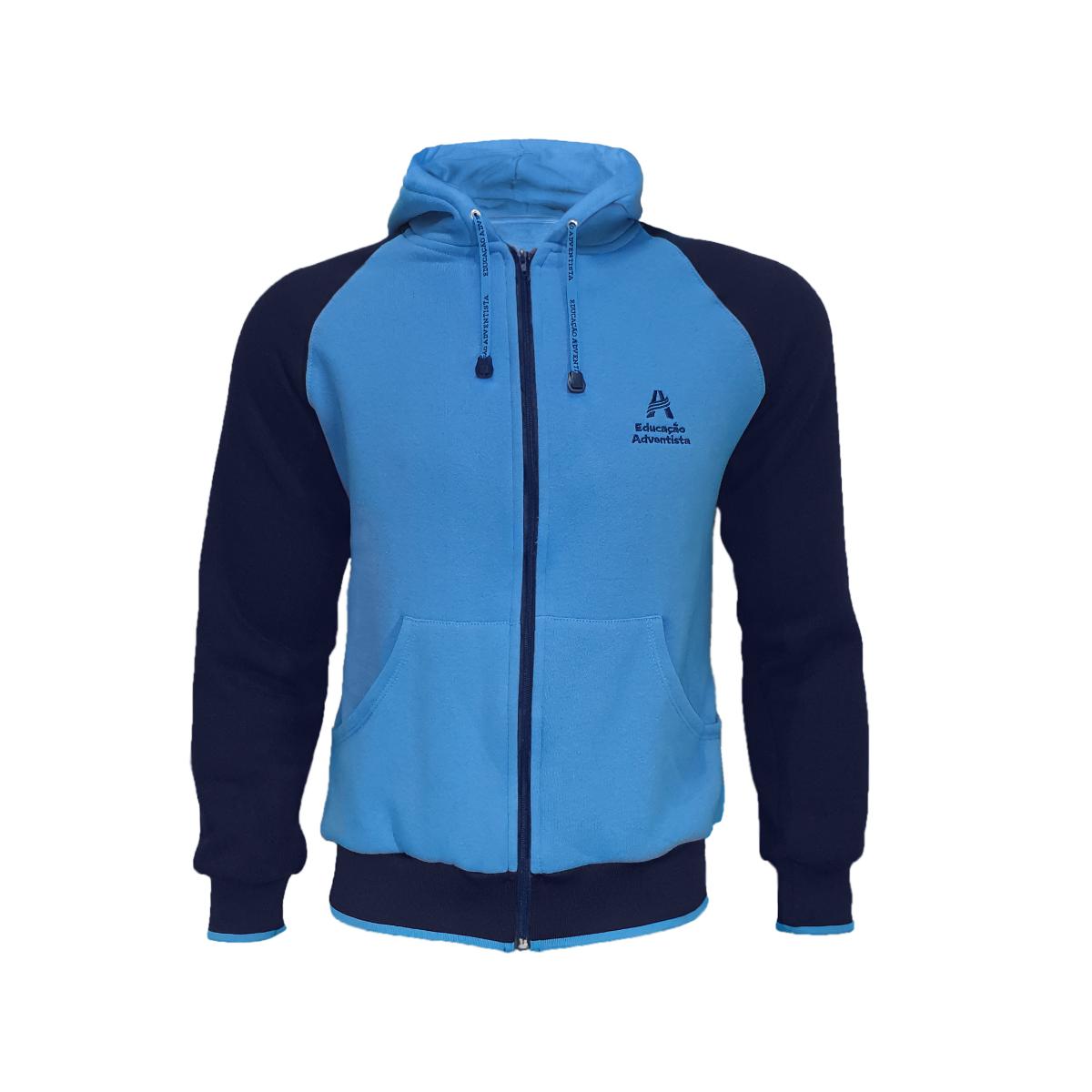 Agasalho de Moletom - Colegio Adventista - Unissex 02 Livraria Skilo