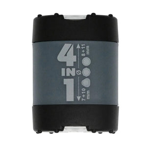 Apontador Profissional Kum 4 em 1 - Black