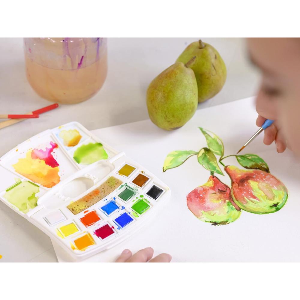 Aquarela Art Creation 12 Cores - Pastilha - Pocket Box Talens