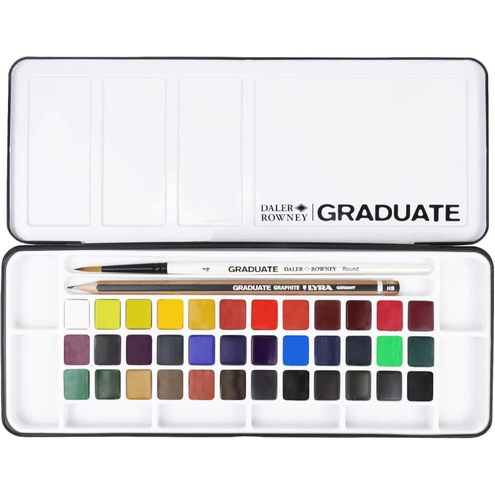Aquarela Daler Rowney Graduate - 36 Cores Daler & Rowney