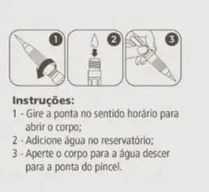 Aquarela em Pastilha Cis Graf - 25 Cores - Estojo Slim Cis Art Graf