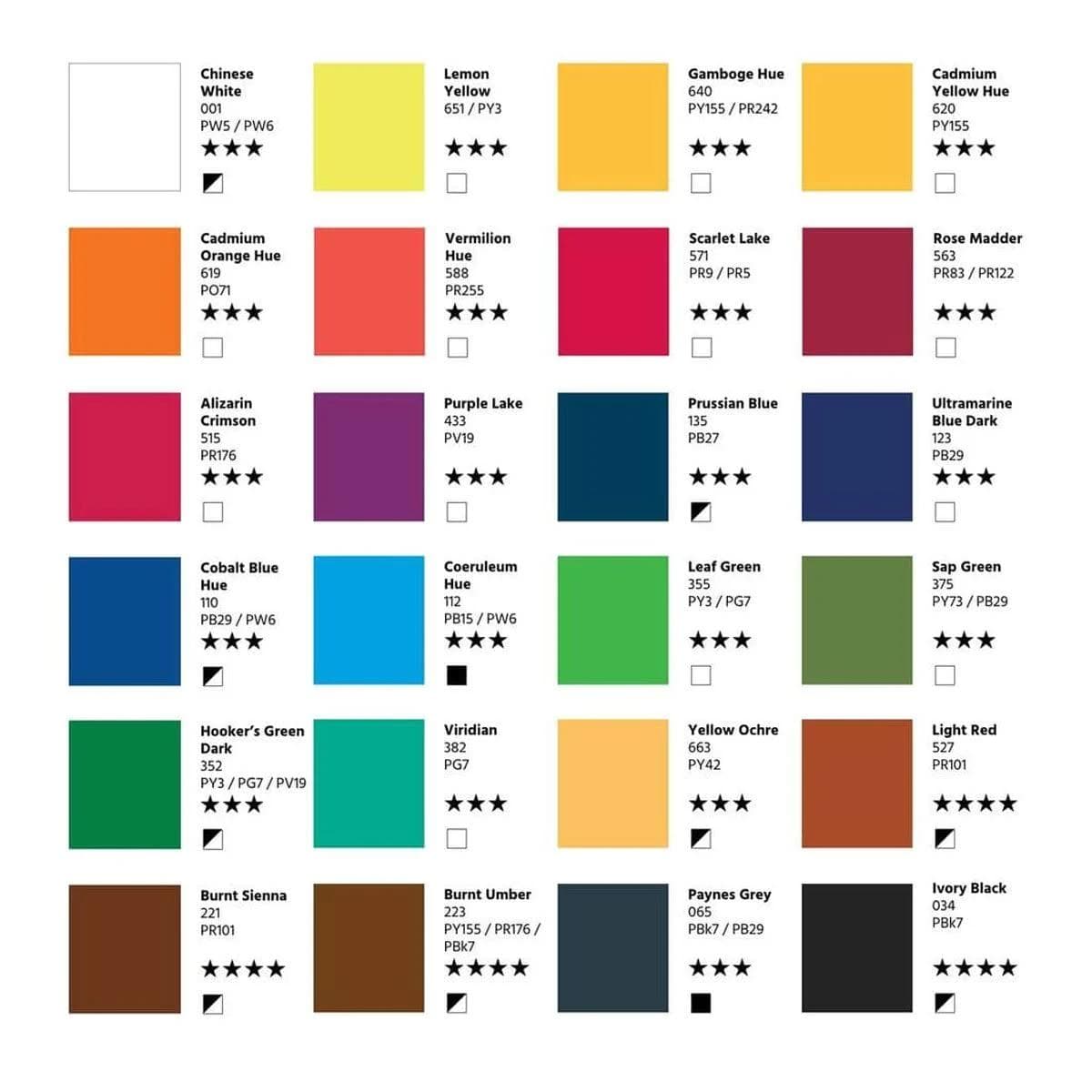 Aquarela Pastilha Daler & Rowney - Aquafine - 24 Cores Daler & Rowney