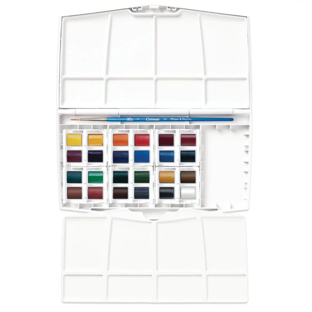 Aquarela Winsor & Newton Cotman - Pastilha - 25 Cores Winsor & Newton