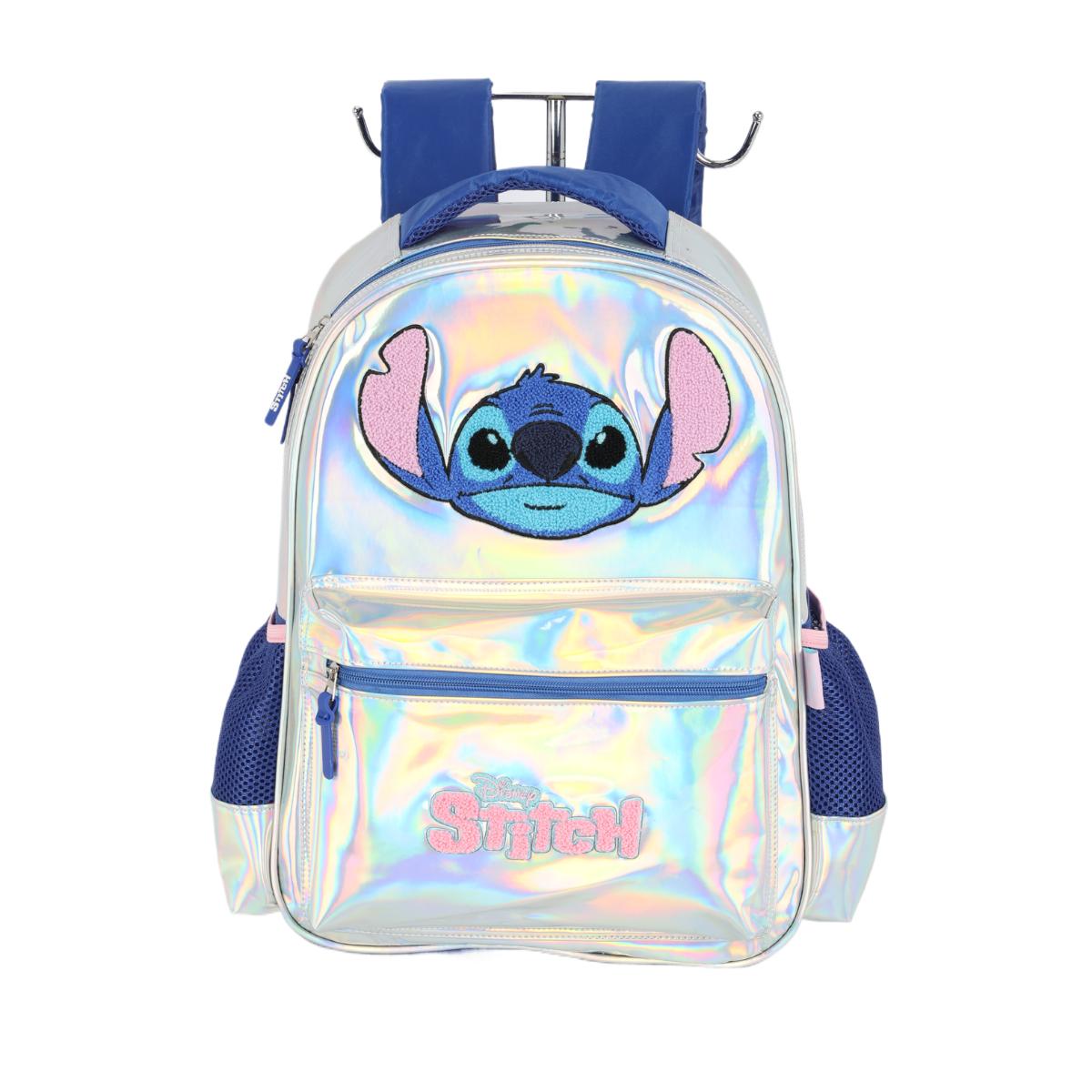 Mochila de Costas Luxcel Stitch - Prata