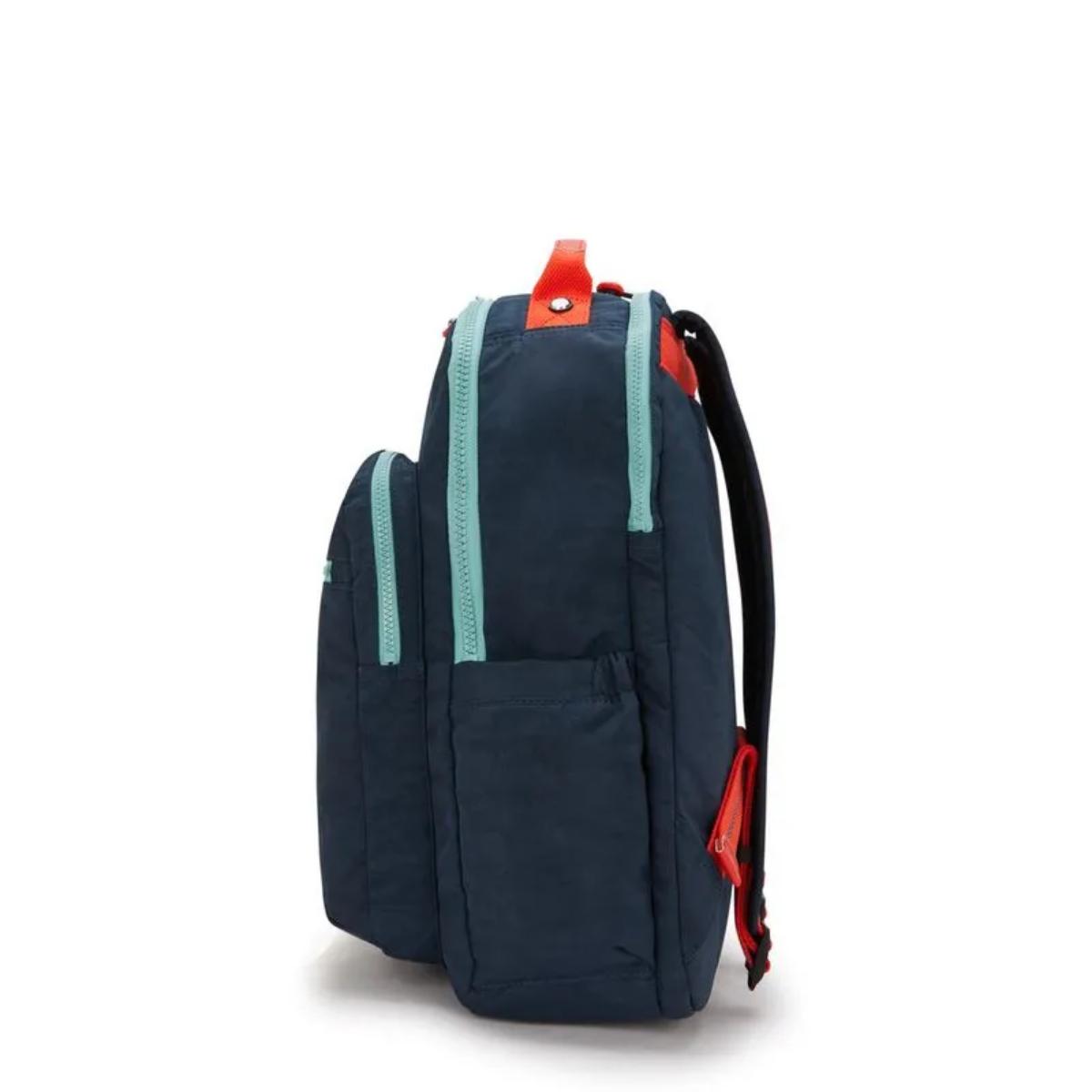 Mochila Kipling Seoul - Lap Cosmo Blue