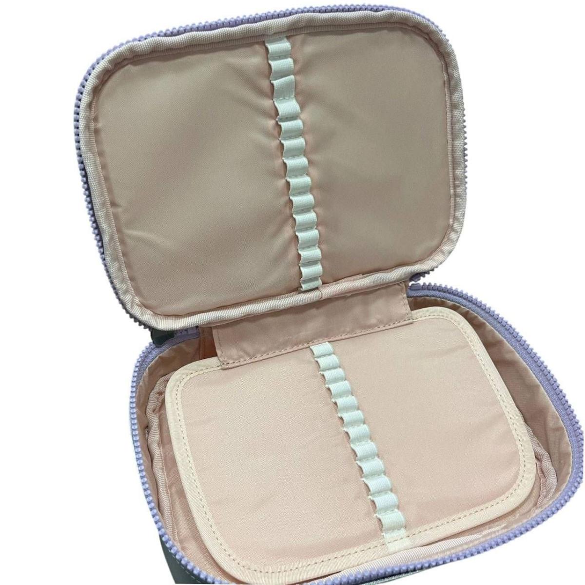 Estojo Kipling 100 Pens - Prata