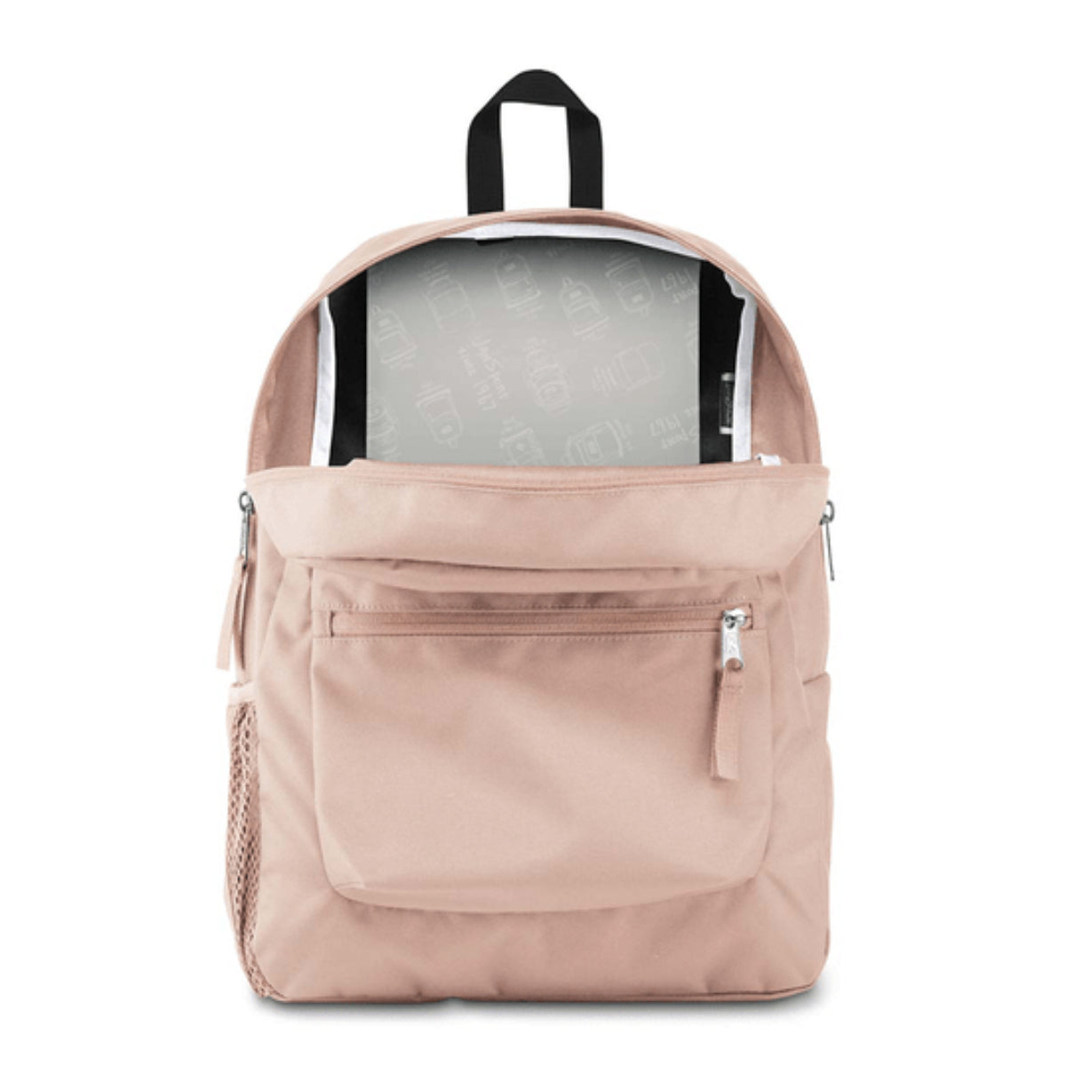 Mochila Jansport Cross Town - Misty Rose - Rosa Claro