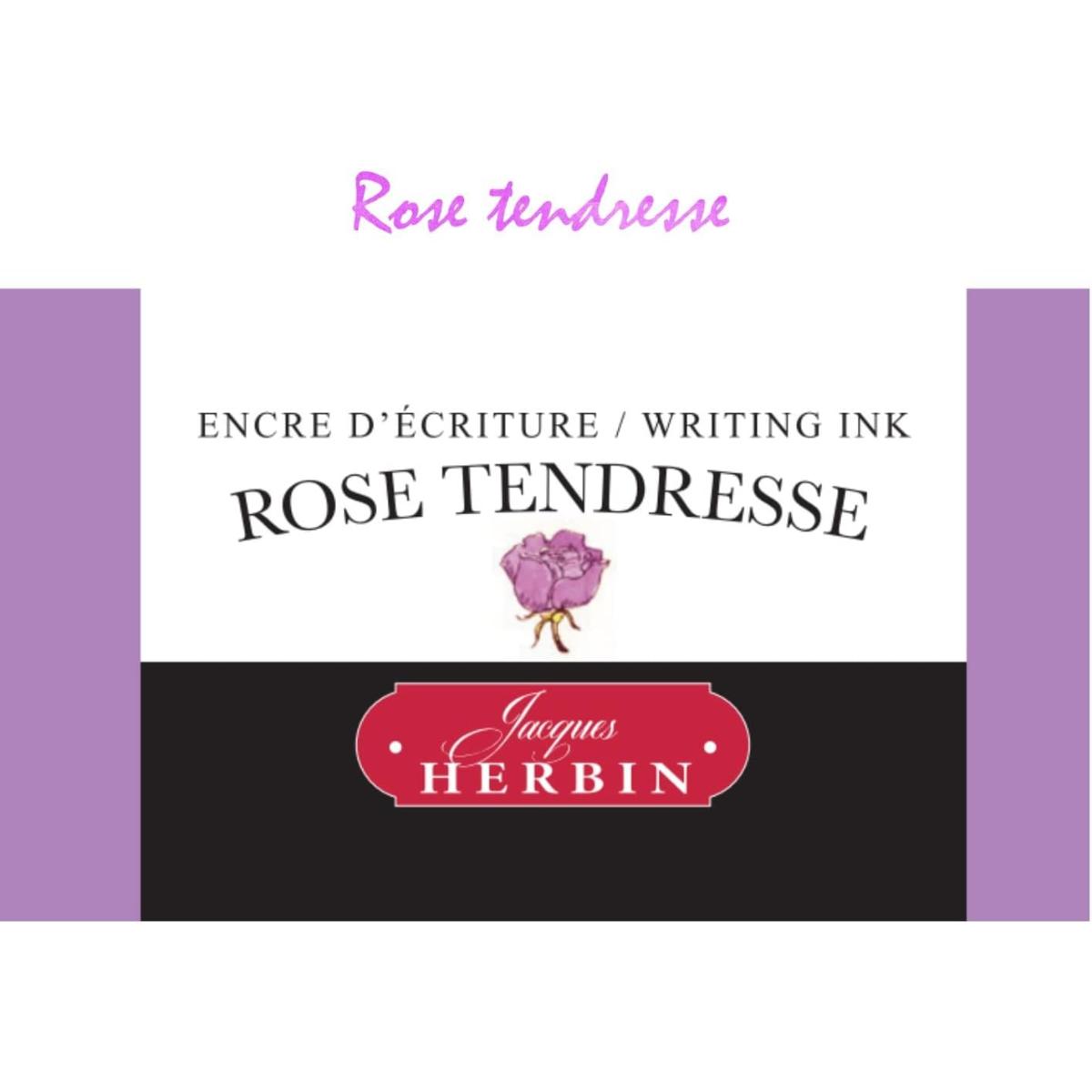 Tinta Para Caneta Tinteiro Herbin 30ml - Rose Tendresse