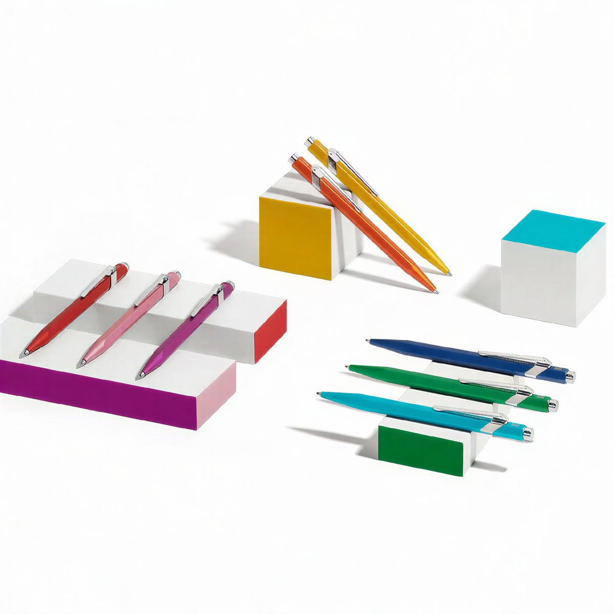 Caneta Caran d'Ache 849 - Colormat-X - Violet - Esferográfica