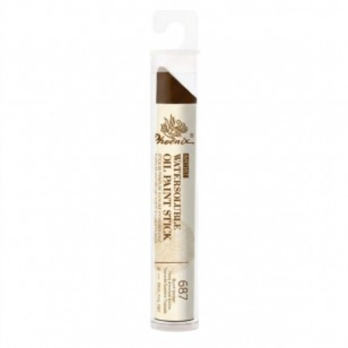 Bastão de Tinta Óleo Phoenix Solúvel em Água - 37ml Burnt Umber Phoenix