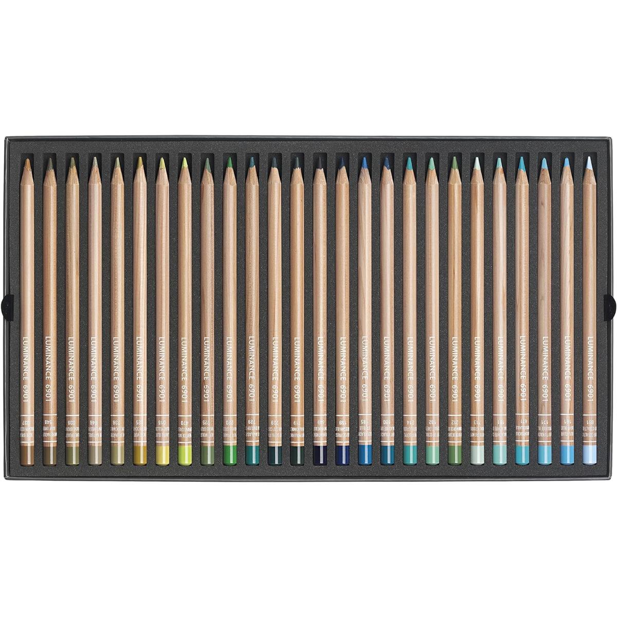 Lápis de Cor Caran D´Ache Luminance - 100 Cores