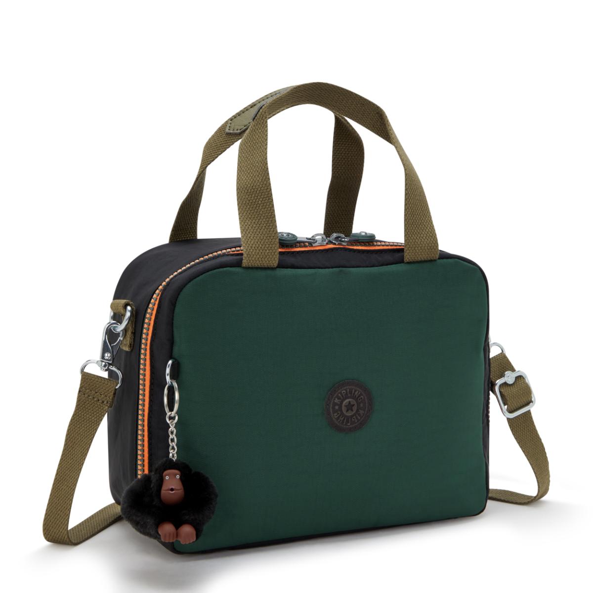 Lancheira Kipling Miyo - Tree House Bl - Verde