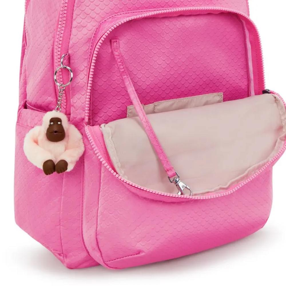 Mochila Kipling Seoul Lap - Rosa - Mermaid Em