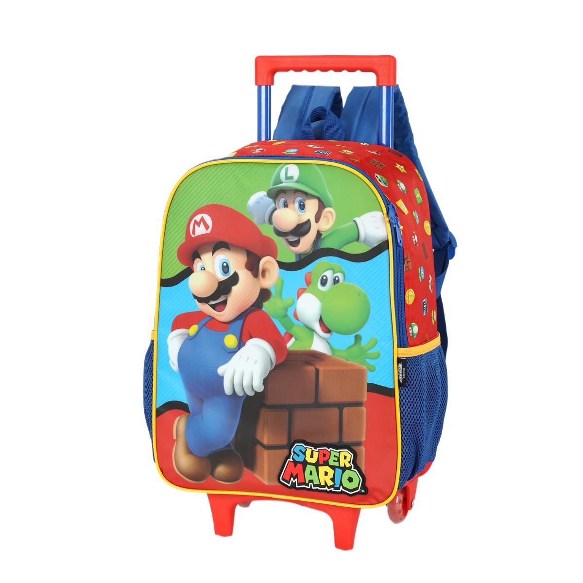 Mochila com Rodas Super Marios Bros - Game Classic