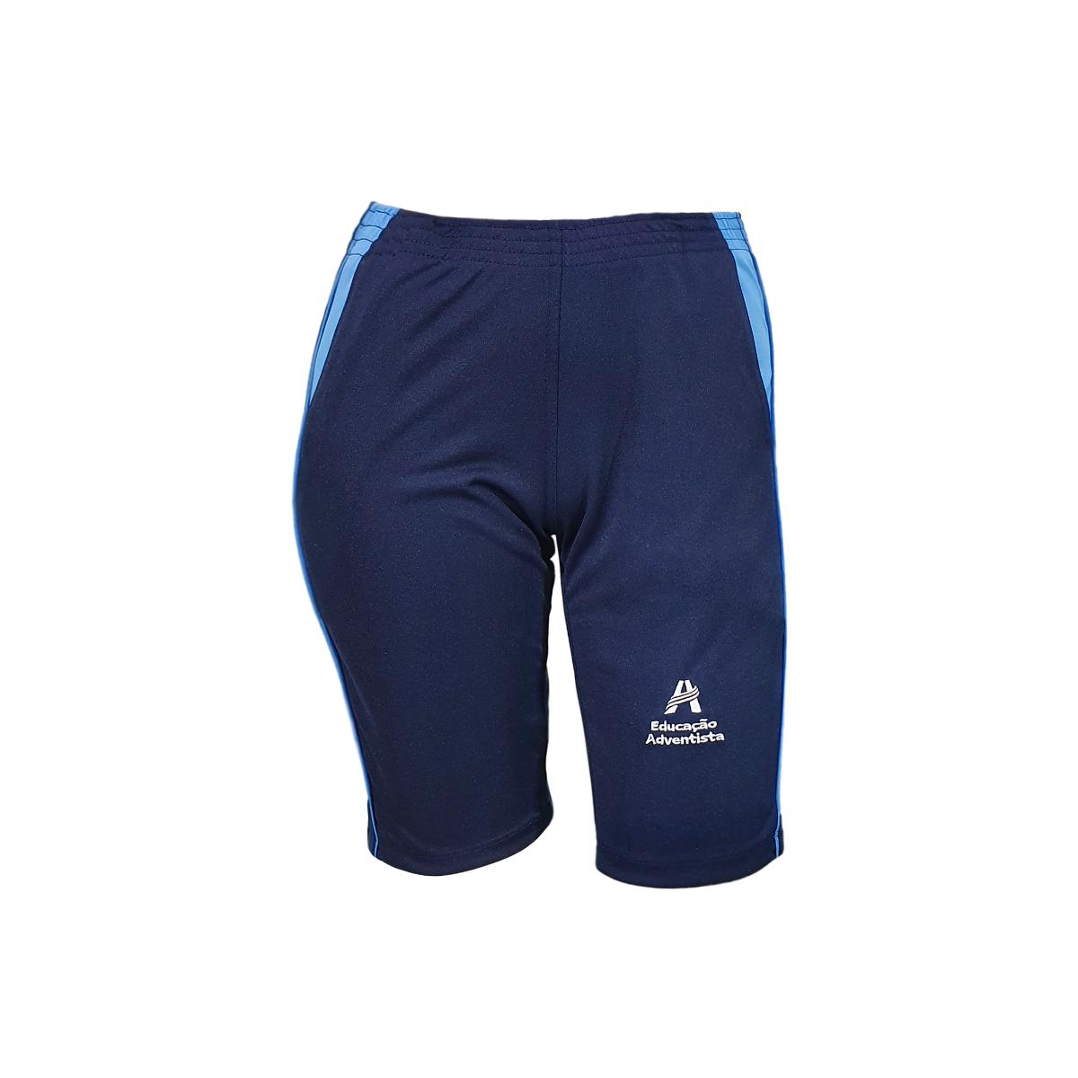 Bermuda de Malha Feminina - Uniforme Colegio Adventista 04 Livraria Skilo