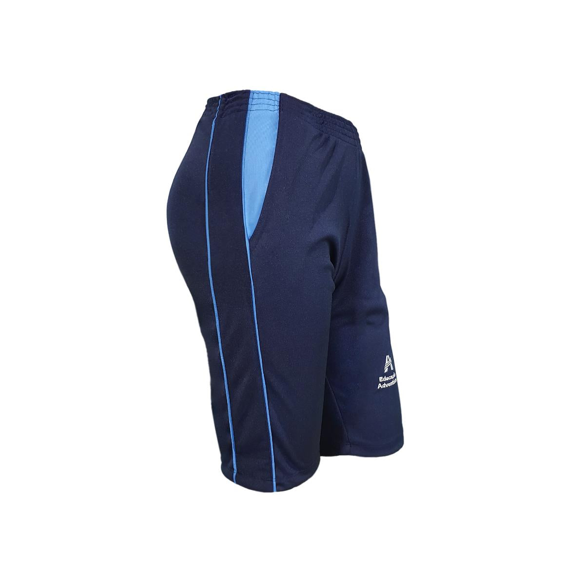 Bermuda de Malha Feminina - Uniforme Colegio Adventista Livraria Skilo