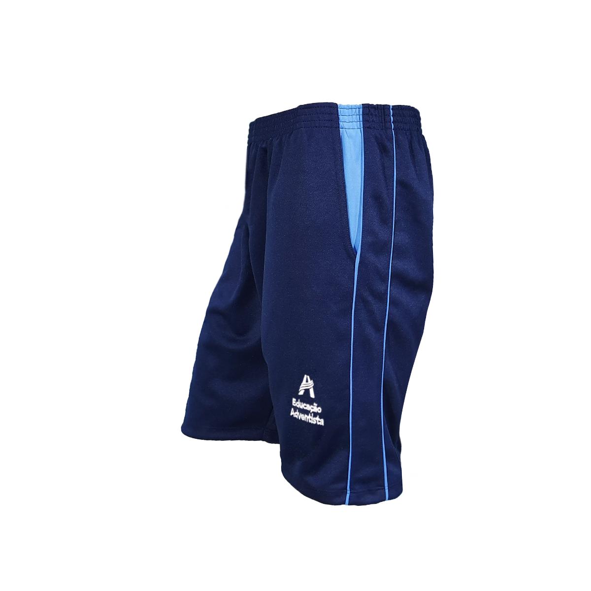 Bermuda de Malha - Uniforme Colegio Adventista - Unissex Livraria Skilo