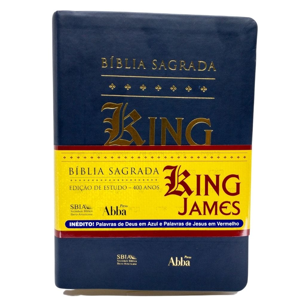 Bíblia King James de Estudo - Edição Comemorativa 400 Anos Livraria Skilo