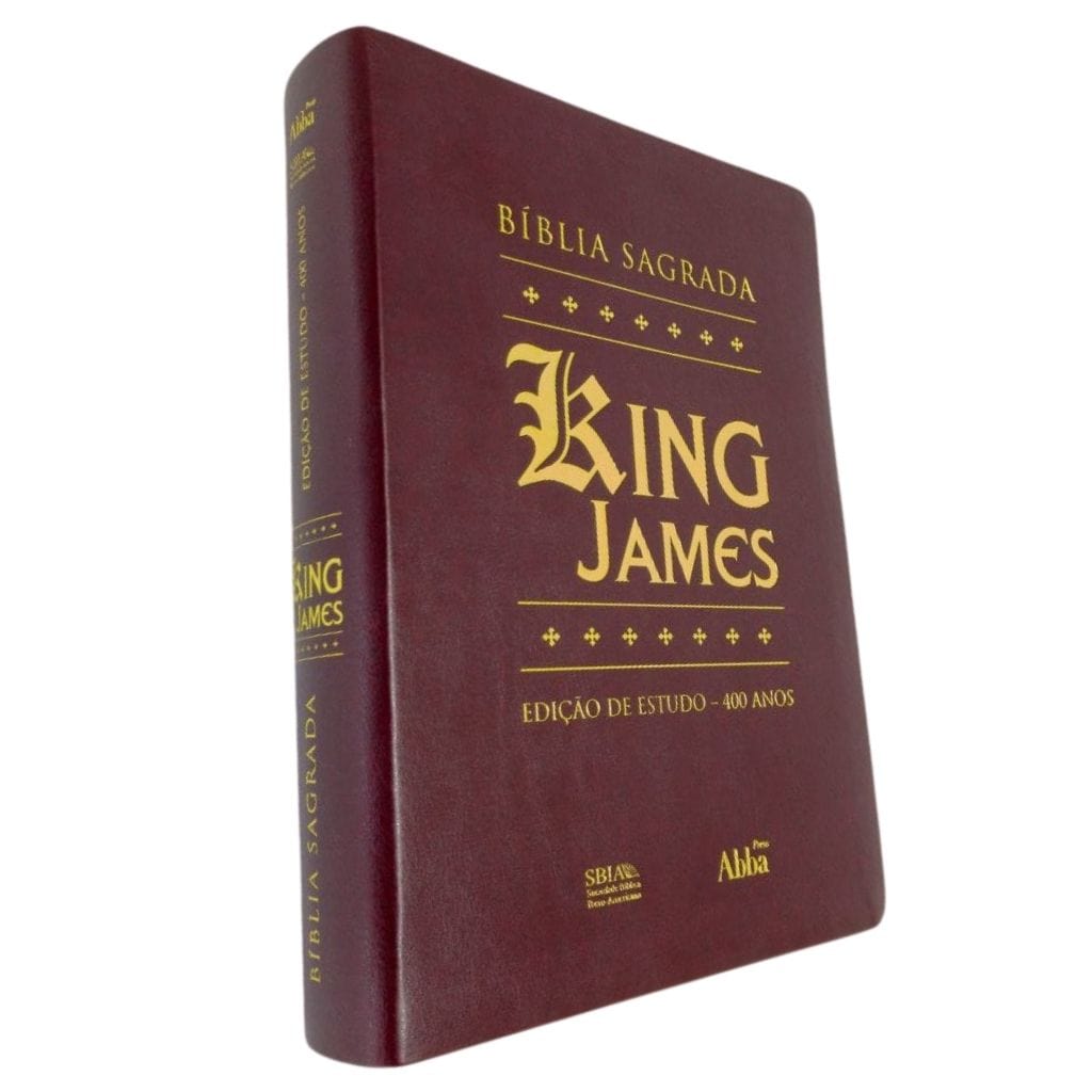 Bíblia King James de Estudo - Edição Comemorativa 400 Anos Livraria Skilo