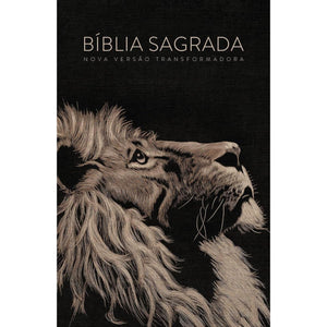 Bíblia Sagrada NVT Letra Grande  - Lion Head - Capa Dura